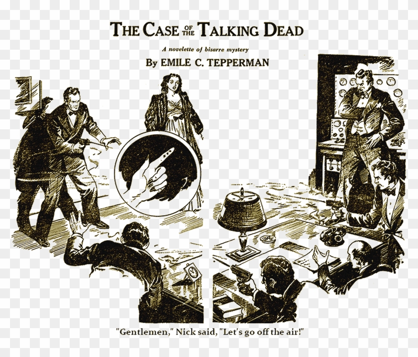 The Talking Corpse - Illustration Clipart #4069906