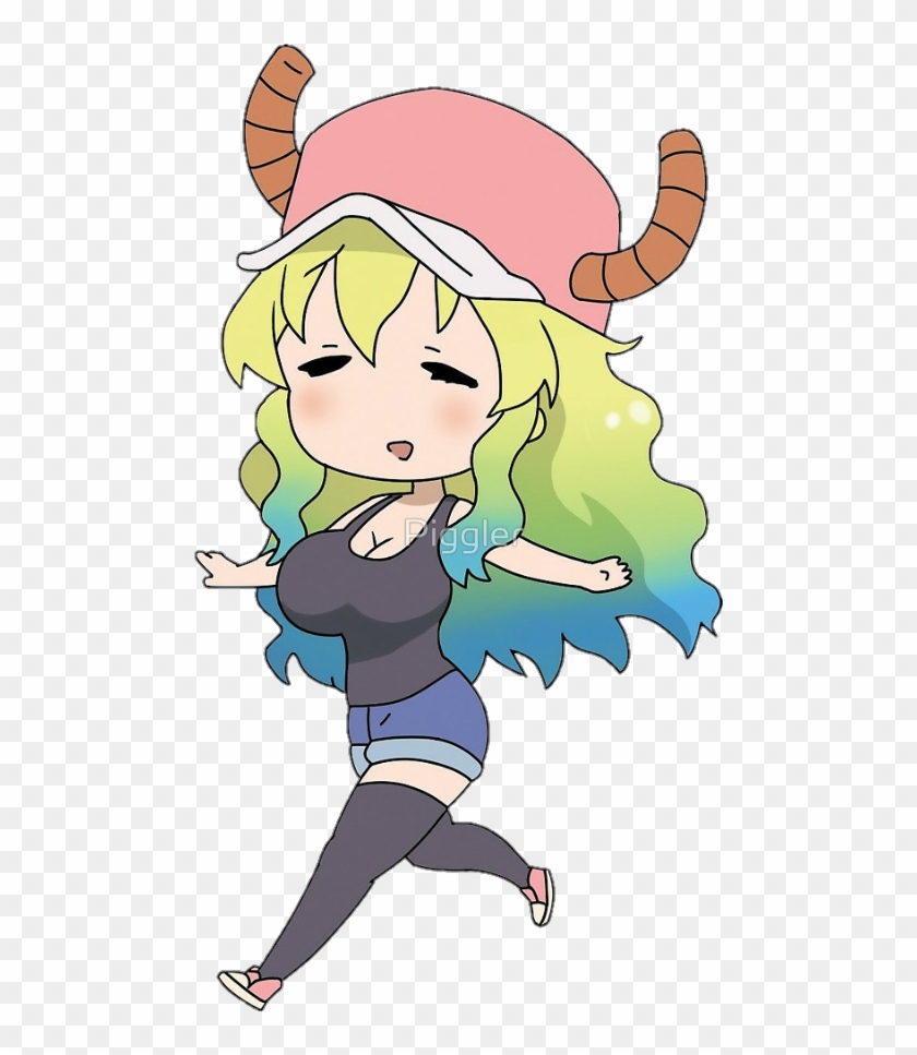 #lucoa #quetzalcoatl #kobayashi-san Chi No Maid Dragon - Cartoon Clipart #4069911