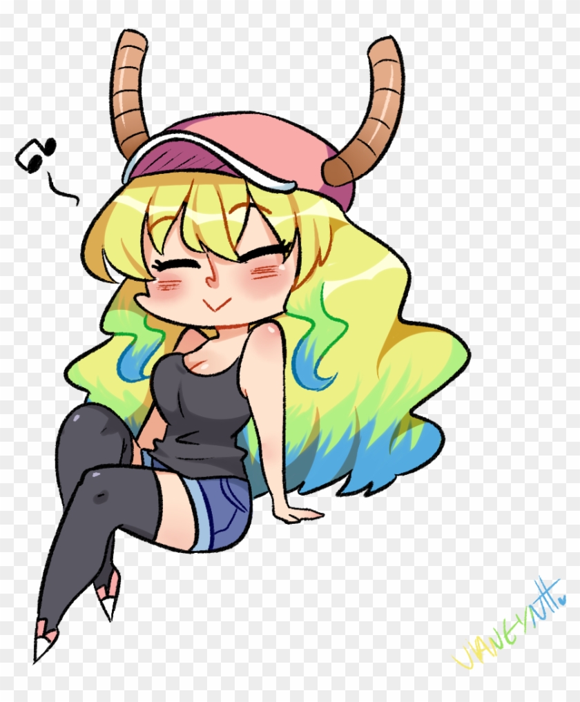 Maid Dragon Kobayashi-san Chi No Maid Dragon Miss Kobayashi's - Dragon Waifu Clipart