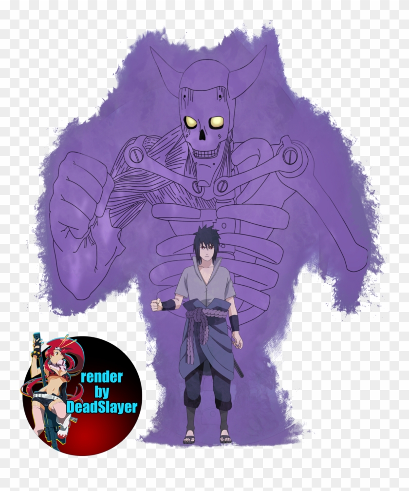 Sasuke Susano Png - Sasuke Uchiha Full Body Susanoo Clipart