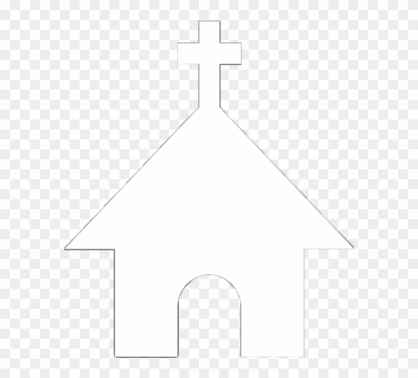 Church Png White Vector Black And White Stock - Cross Clipart #4071004