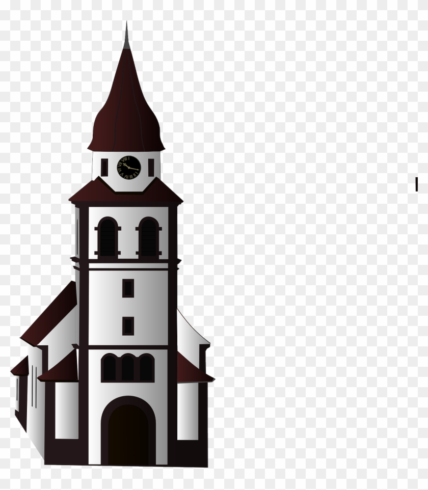 Vector Graphics,free Pictures, Free - Église Clipart Png Transparent Png