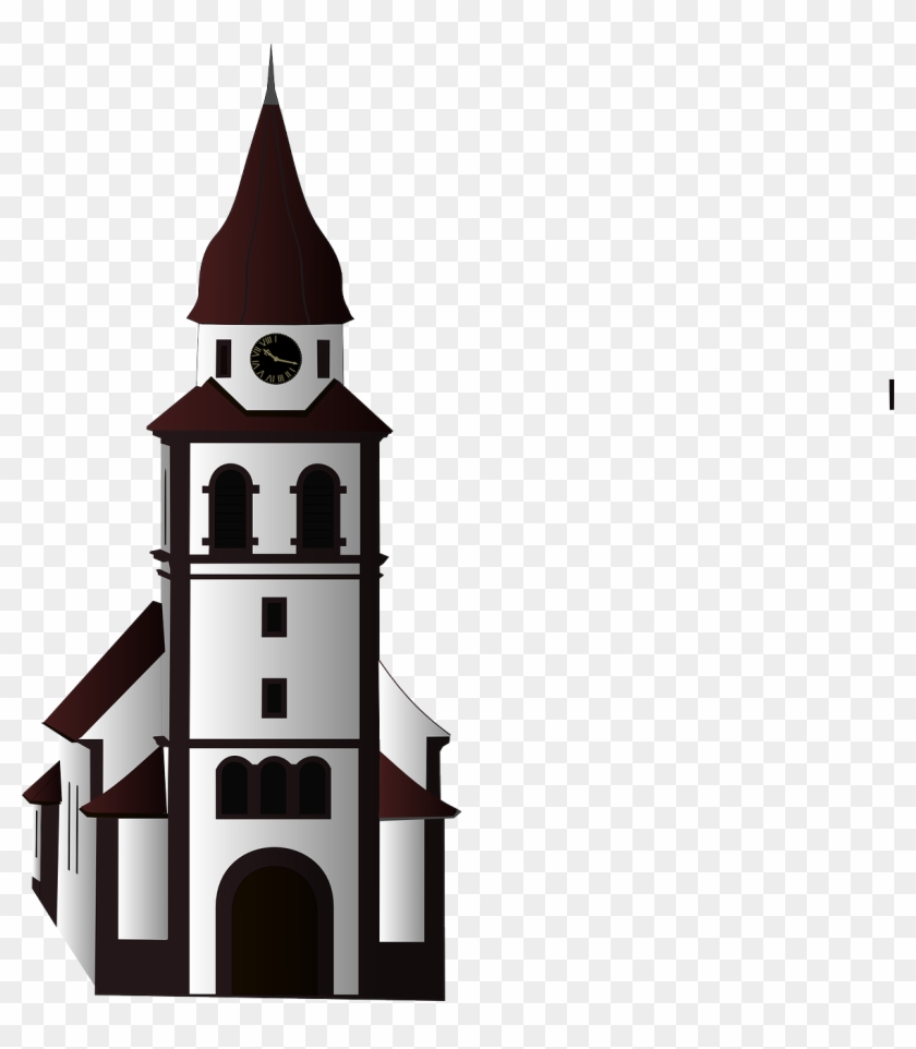 Vector Graphics,free Pictures, Free - Église Clipart Png Transparent Png #4071006