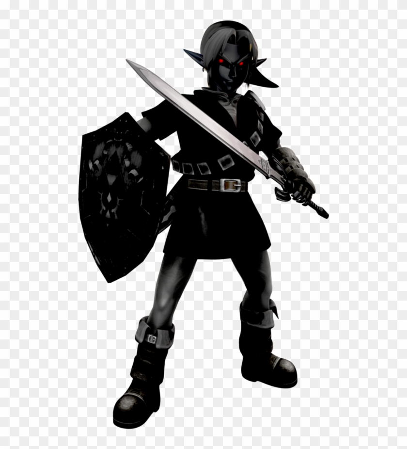 Dark Link Png - Dark Link Ocarina Of Time 3d Clipart #4071401