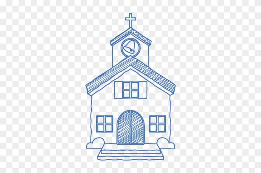 Stamp Church Element Rubber Vector Wedding Chapel Clipart - Igreja Branca Vetor Png Transparent Png #4071619