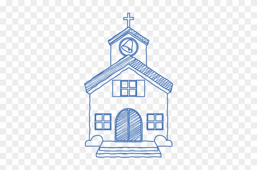 Stamp Church Element Rubber Vector Wedding Chapel Clipart - Igreja Branca Vetor Png Transparent Png #4071619