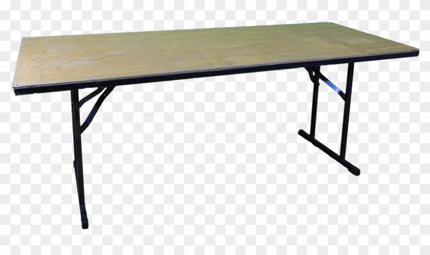Trestle Table - Folding Table Clipart