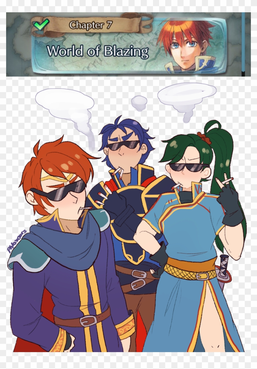 This Is Why The Blazing Blade Is My Favorite - Fire Emblem 7 Memes Clipart #4071951