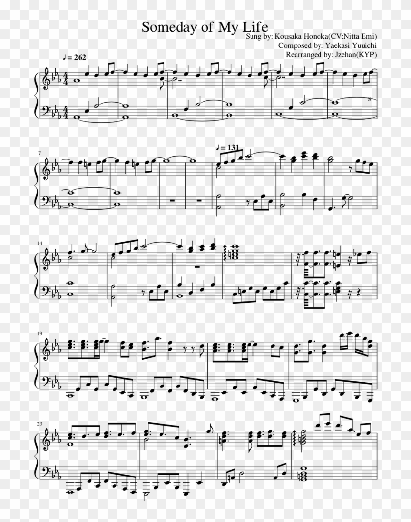 Partition Piano Soprano Mon Everest Clipart #4072179