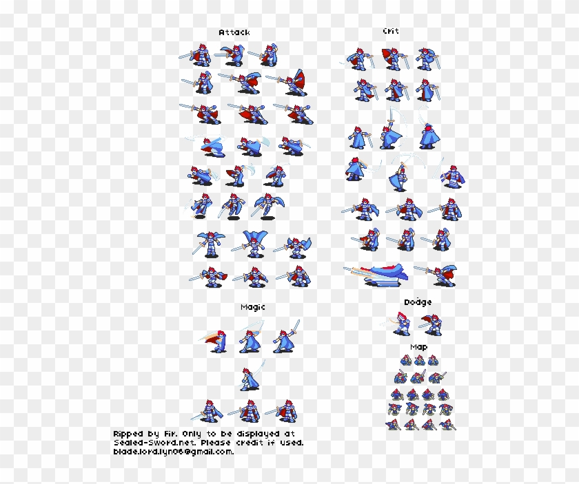 Roy Unptromoted - Http - //img - Photobucket - Com/albums/v181/ - Fire Emblem Rapier Sprite Clipart