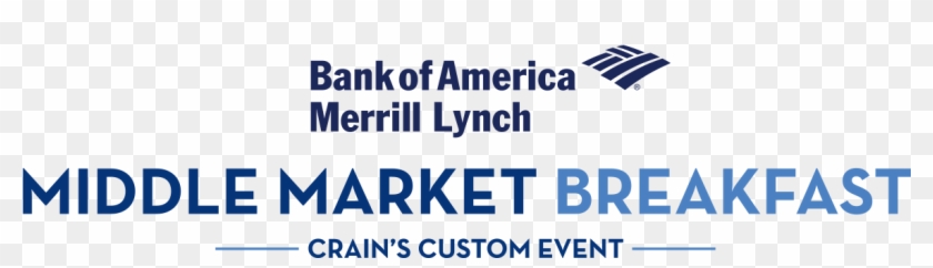 Bank Of America Merrill Lynch Middle Market Breakfast - Oval Clipart