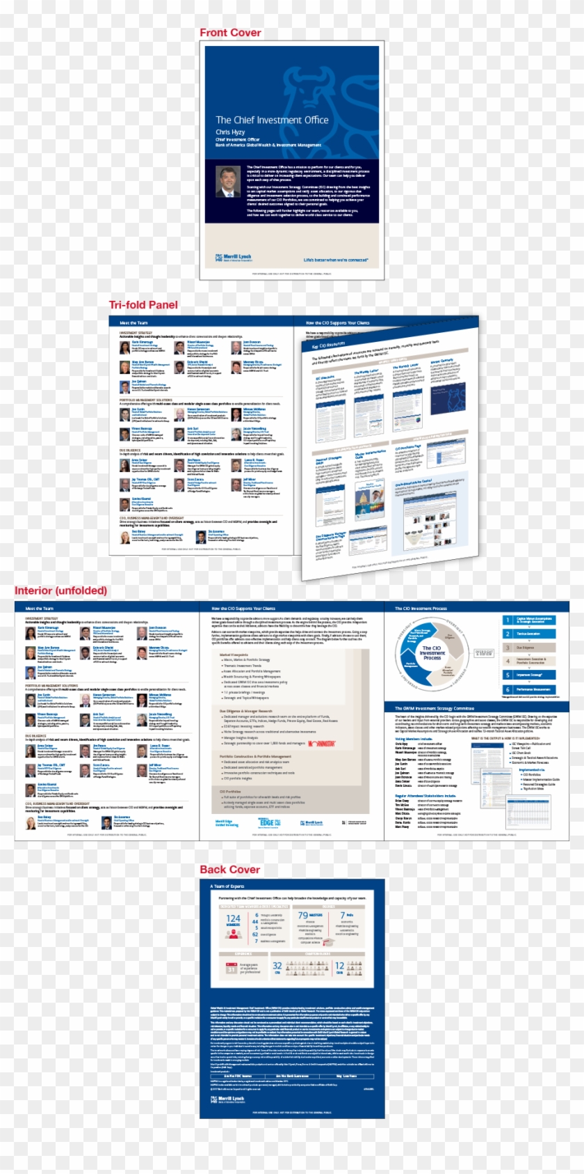 Cio Tri-fold Brochure - Online Advertising Clipart