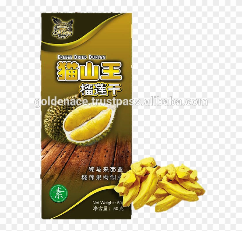 Metta Dried Freeze Durian Fruit - Durian Clipart #4073206