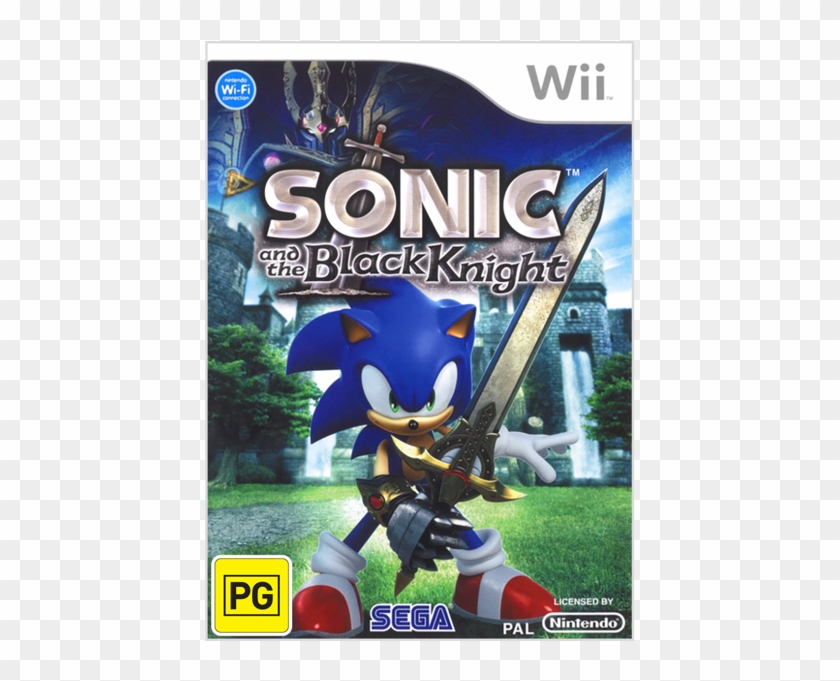 Sonic And The Black Knight - Sonic Wii Games Clipart #4073259