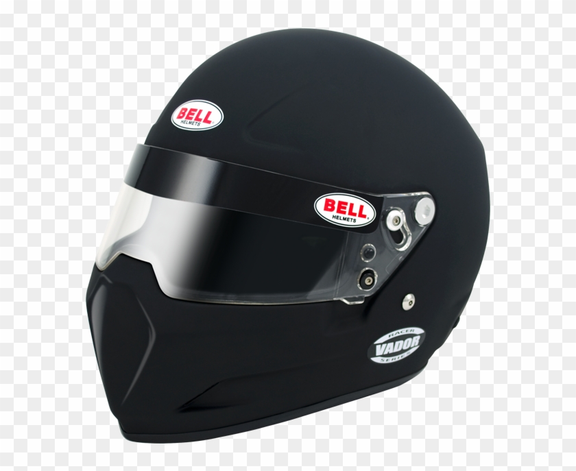 Matte Black Racing Helmet Clipart