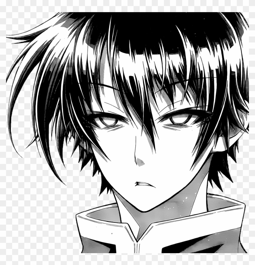 Now That I Think About It, It's True - Medaka Box Kumagawa Manga Clipart