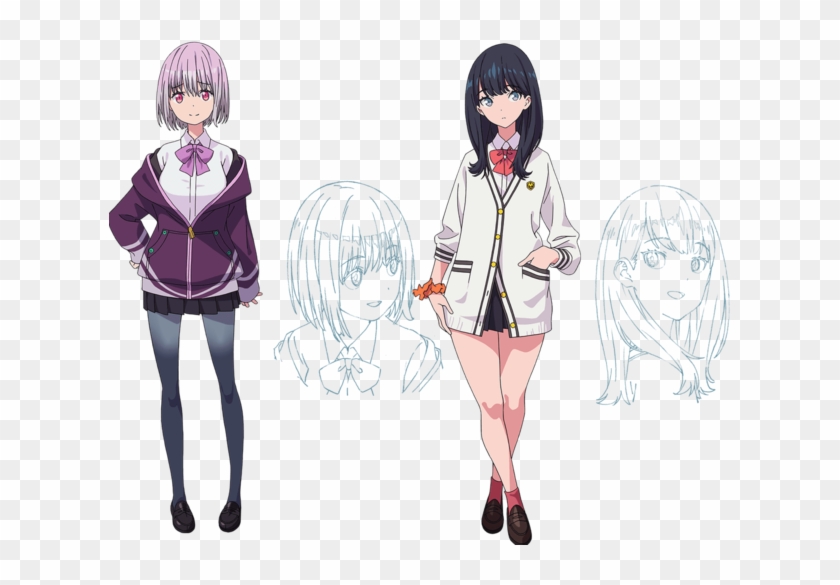 Akane Shinjo / Rikka Takarada - Ssss Gridman Rikka Thighs Clipart