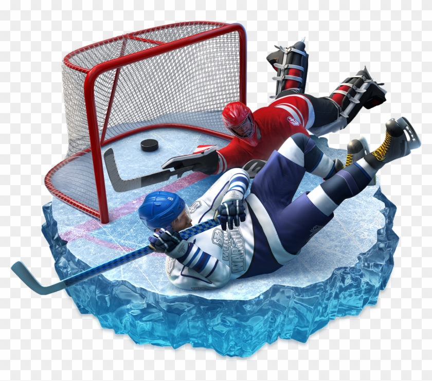 The Marvelous Goal - Ringette Clipart #4074530