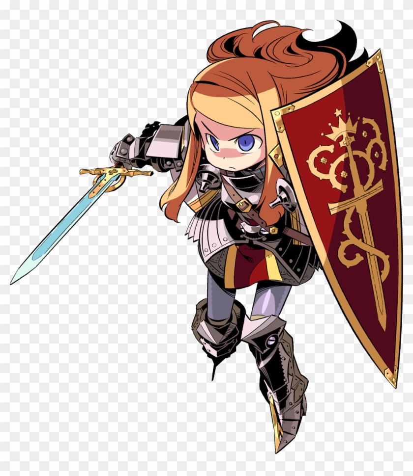 In Eon, You'll Be Able To Recruit The Protector Unit, - Etrian Odyssey Nexus Protector Clipart #4074737