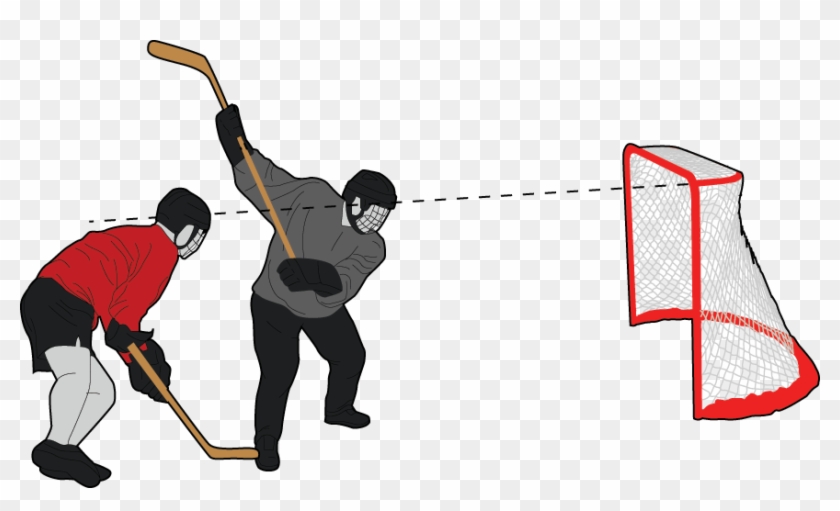 Out Of Bounds Img - No High Sticking Clipart #4074763