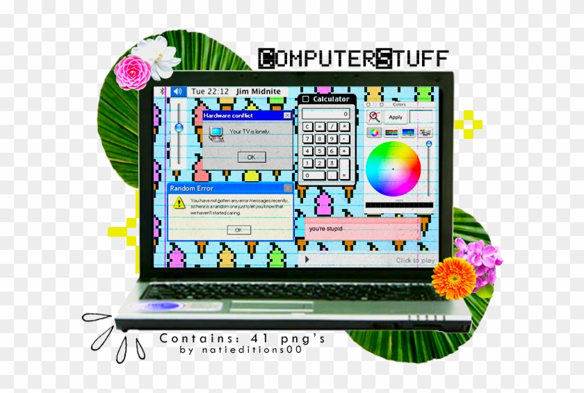 Computadora Png Tumblr - Laptop Clipart #4074910
