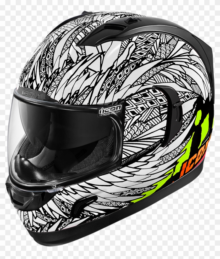 Icon Alliance Gt Bird Strike Unisex Motorcycle Riding - Alliance Gt Bird Strike Clipart #4074948