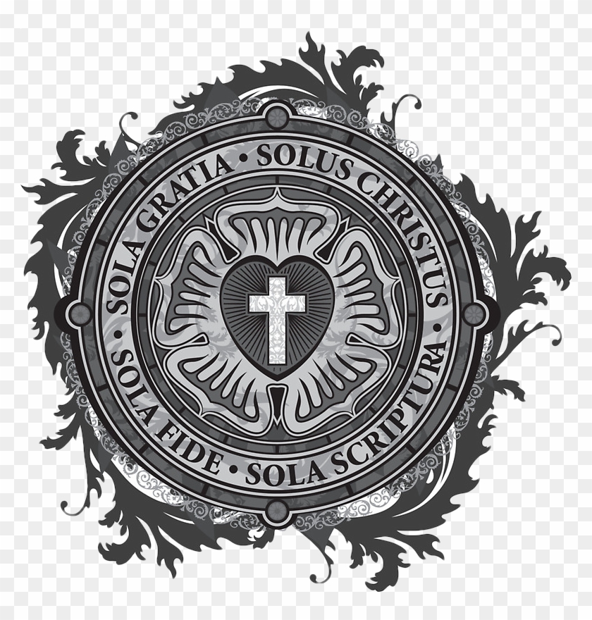 Luther Rose - Luther Seal Clipart #4075012