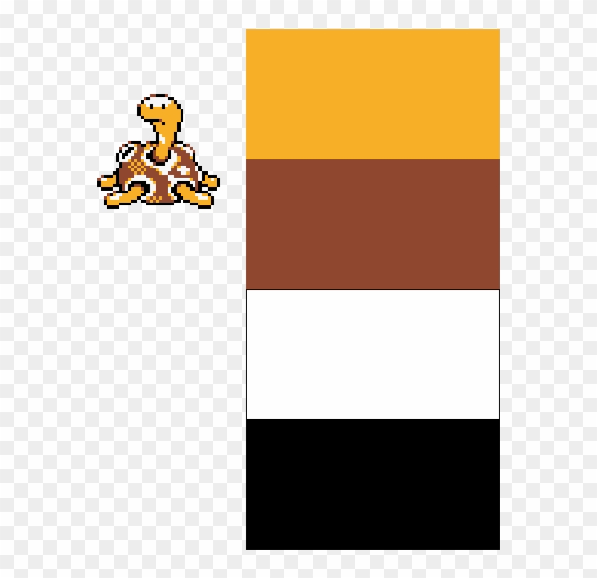 Pokemon Gold - Shuckle - Illustration Clipart