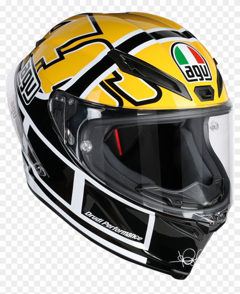 Agv Unisex Goodwood Corsa R Motorcycle Riding Full - Corsa R Rossi Goodwood Clipart #4075125