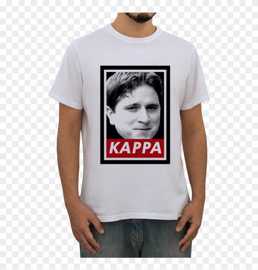 Camiseta Obey Kappa De Jorge Matheusna - Girl Clipart #4075537