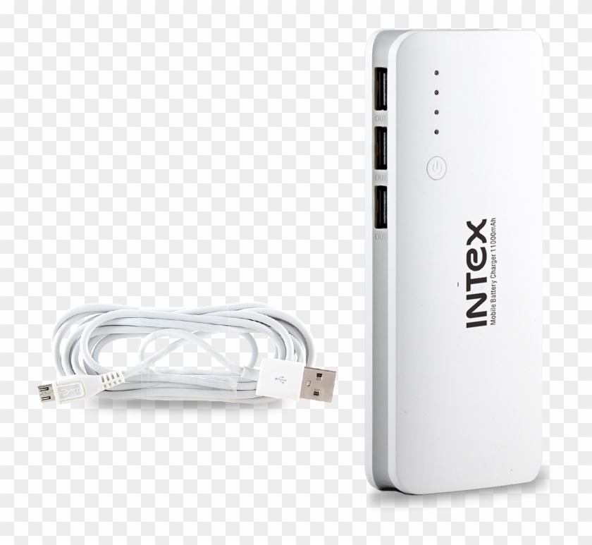 Intex Power Bank Pb 11k With Usb Cable - Smartphone Clipart #4075622