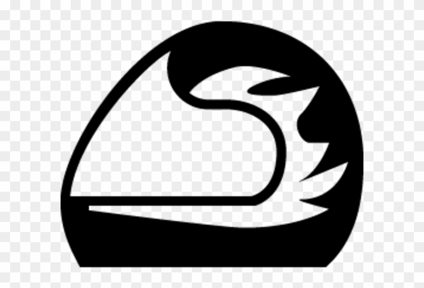 Moto Racing Road Racing Helmet Icon Image - หมวก กัน น็อค ภาพ วาด Clipart