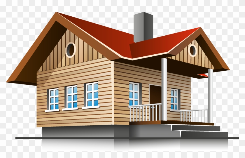 3d House Png Images Png - 3d House Vector Png Clipart