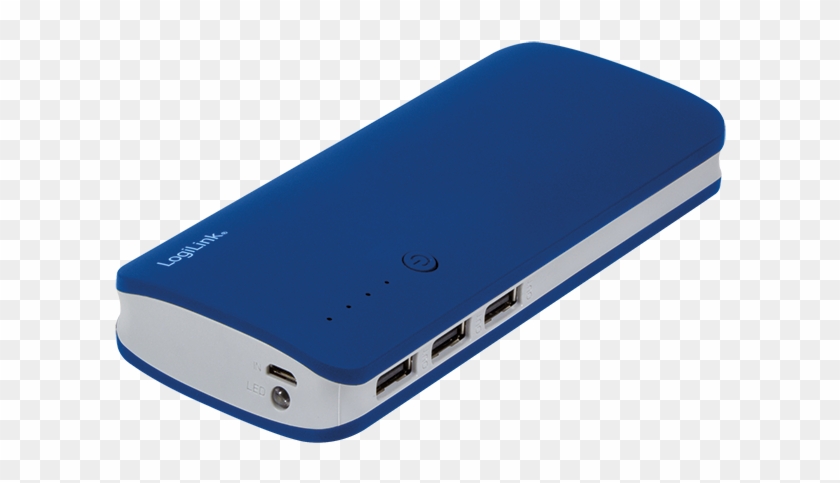 Logilink® Mobile Power Bank, 10,000 Mah, 3x Usb Ports, - Smartphone Clipart