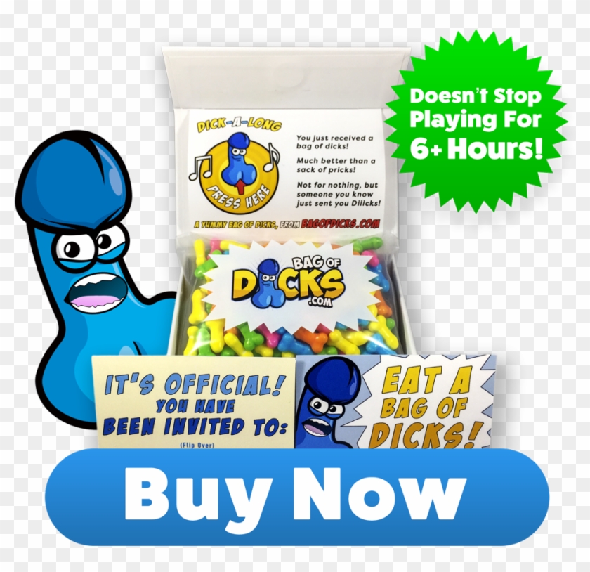 Evil Singing Bag Of Dicks - Cartoon Clipart #4076103