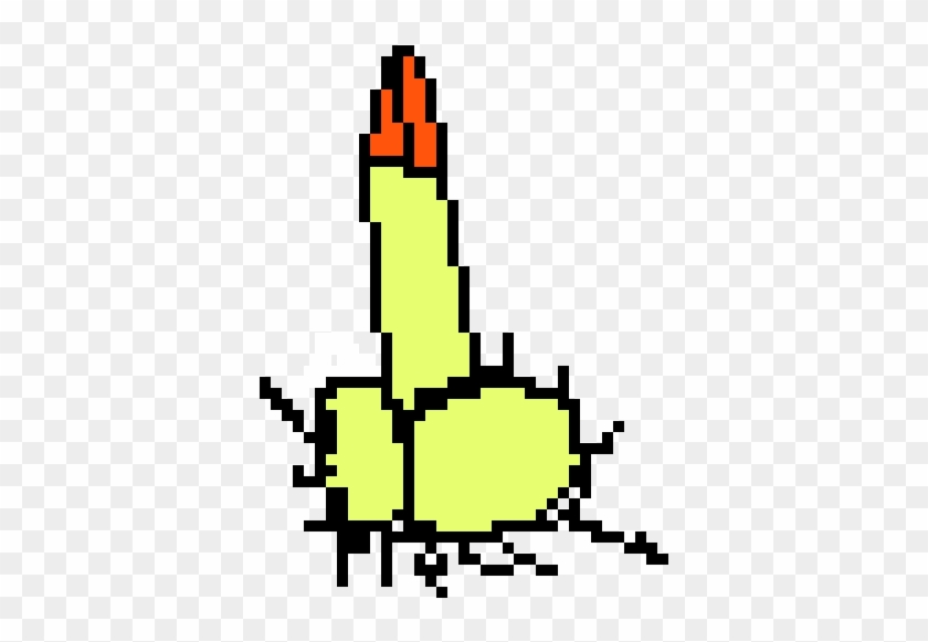 Hairy Dick - Pixelart Dick Clipart
