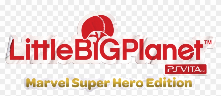 Lbp Psvita Marvel Super Hero Edition Logo - Little Big Planet 2 Clipart #4076521