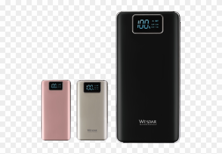 Built-in Led Display Screen - Wesdar Power Bank Clipart #4076522