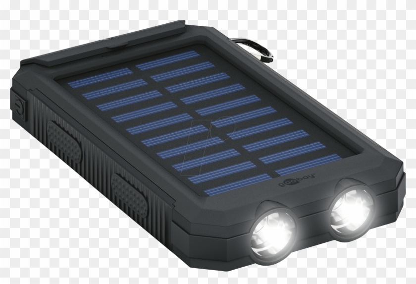 Outdoor Powerbank - Solar Charger Goobay Outdoor 8.0 49216 Charging Current Clipart #4076955