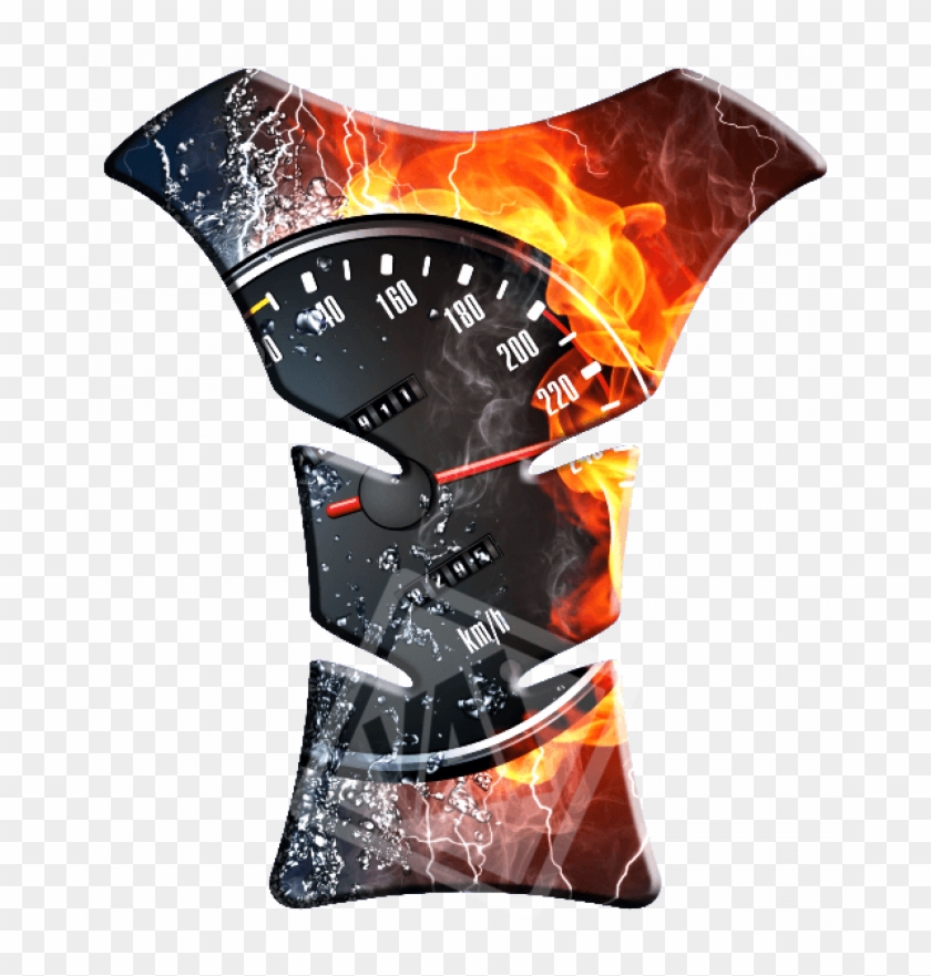 Adesivo Protetor De Tanque Velocímetro , Png Download - Quartz Clock Clipart