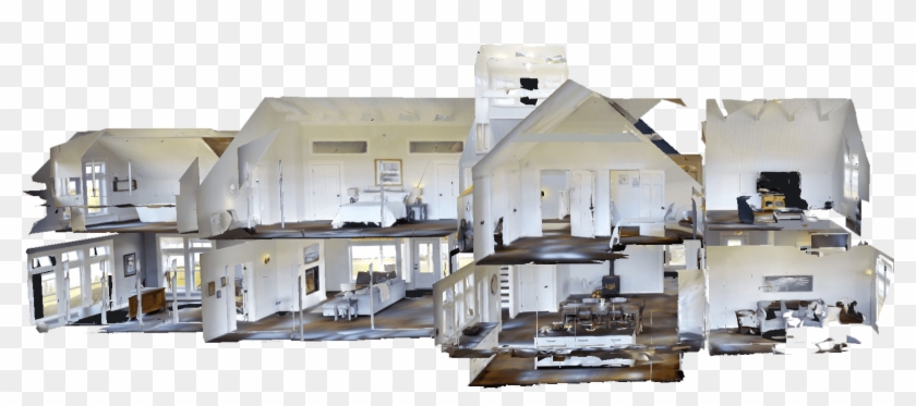 3d Dollhouse View - House Clipart #4077306