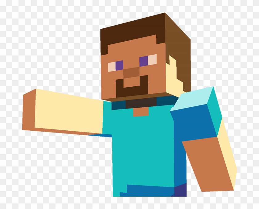 Minecraft Steve Smash Render Clipart #4077420