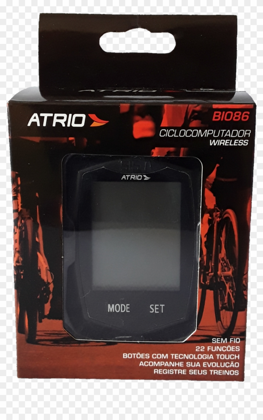 Velocimetro Digital Atrio Sem Fio 22 Funções Preto - Handheld Game Console Clipart #4077658