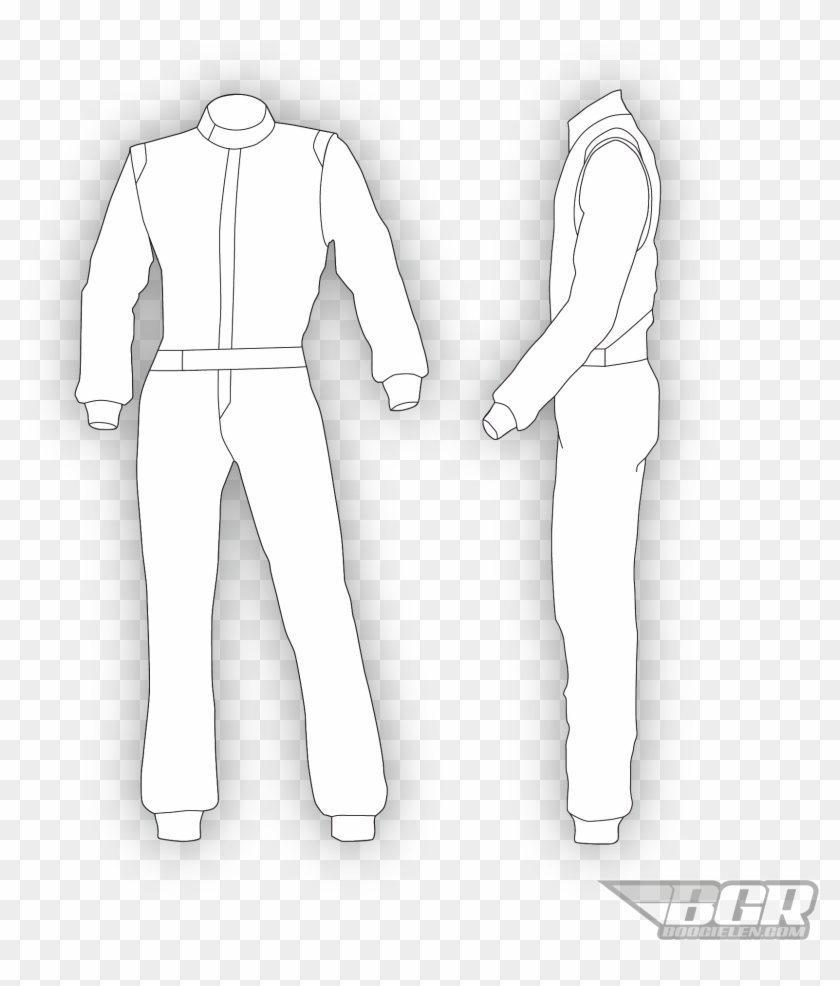 Custom Sparco Infinity Racing Suit Tailored - Illustration Clipart