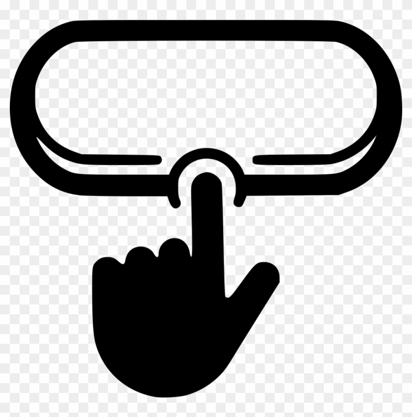 Online Click Press Button Push Button Comments - Press Button Icon Png Clipart