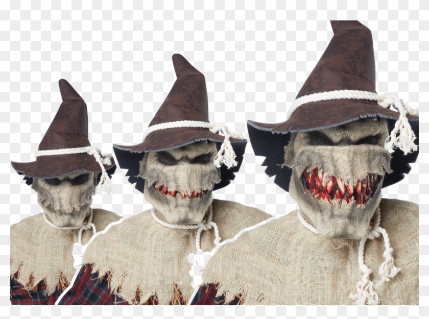 Demon Scare Crow Costume - Halloween Costumes Scarecrow Scary Clipart