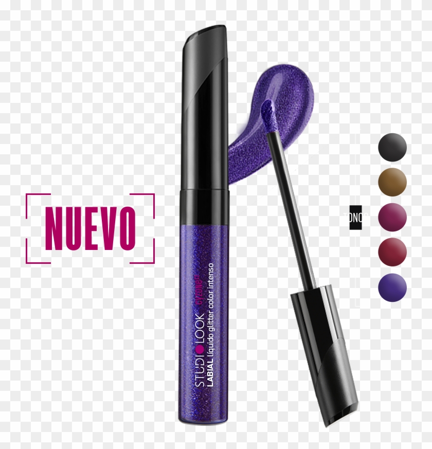 Labial Mate Con Glitter - Studio Look Labial Glitter Clipart #4079477