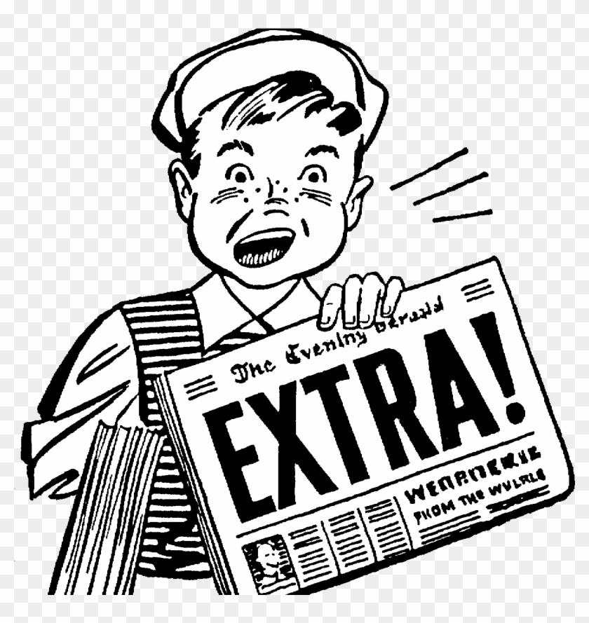 Ditch Witch - Big News Clip Art - Png Download