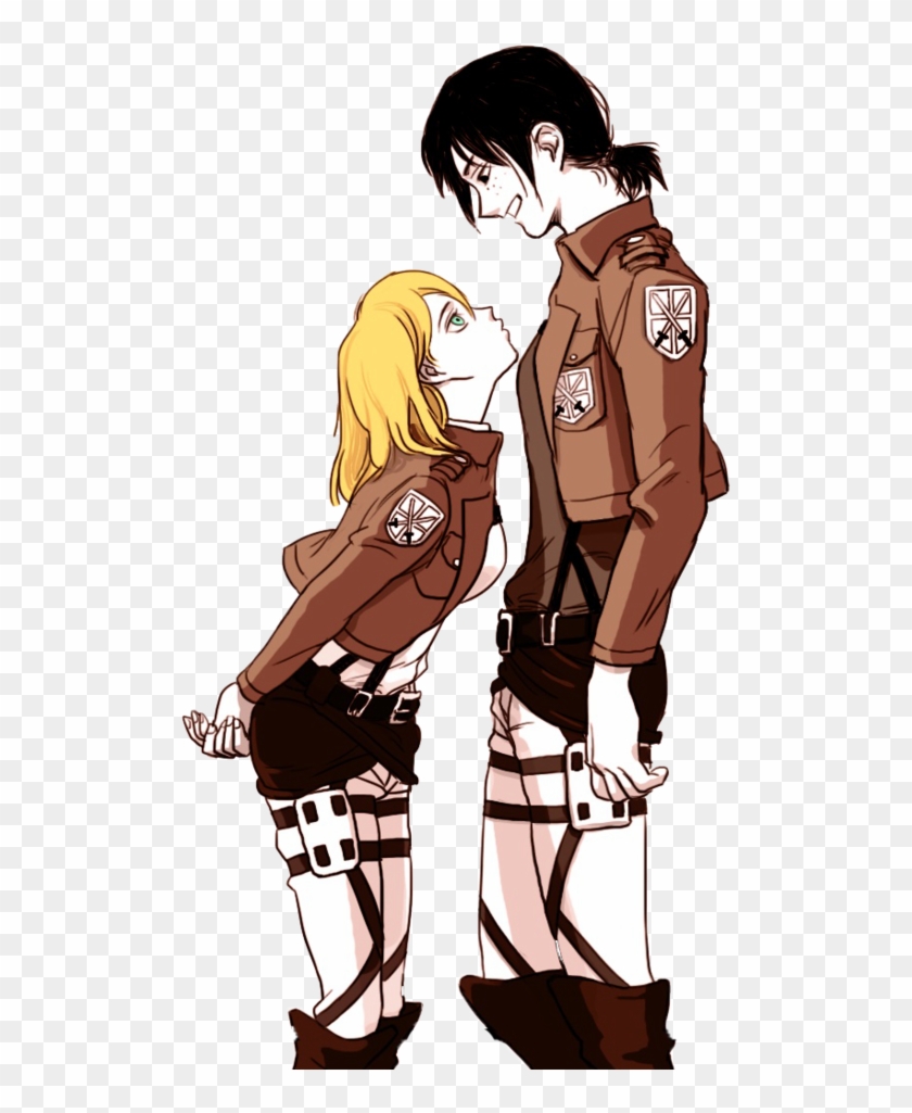 Png - Aot Krista X Ymir Clipart