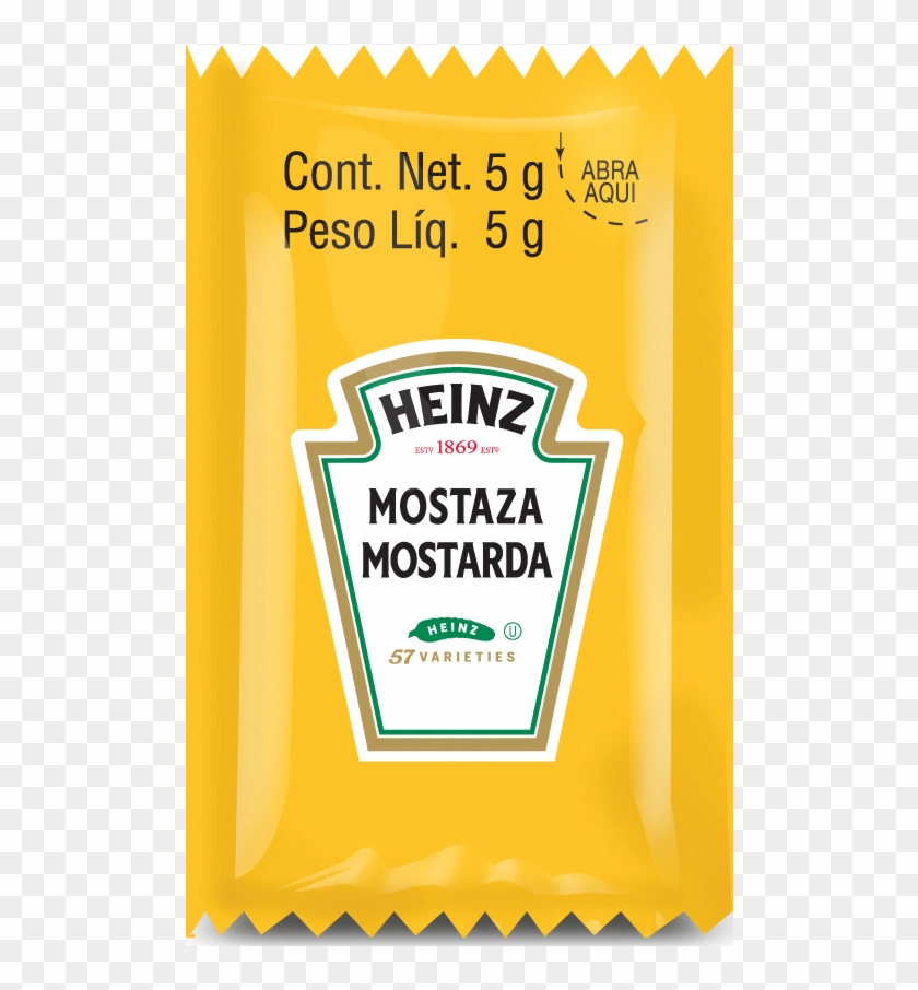Mostaza Heinz X5g - Heinz Ketchup Clipart #4079895